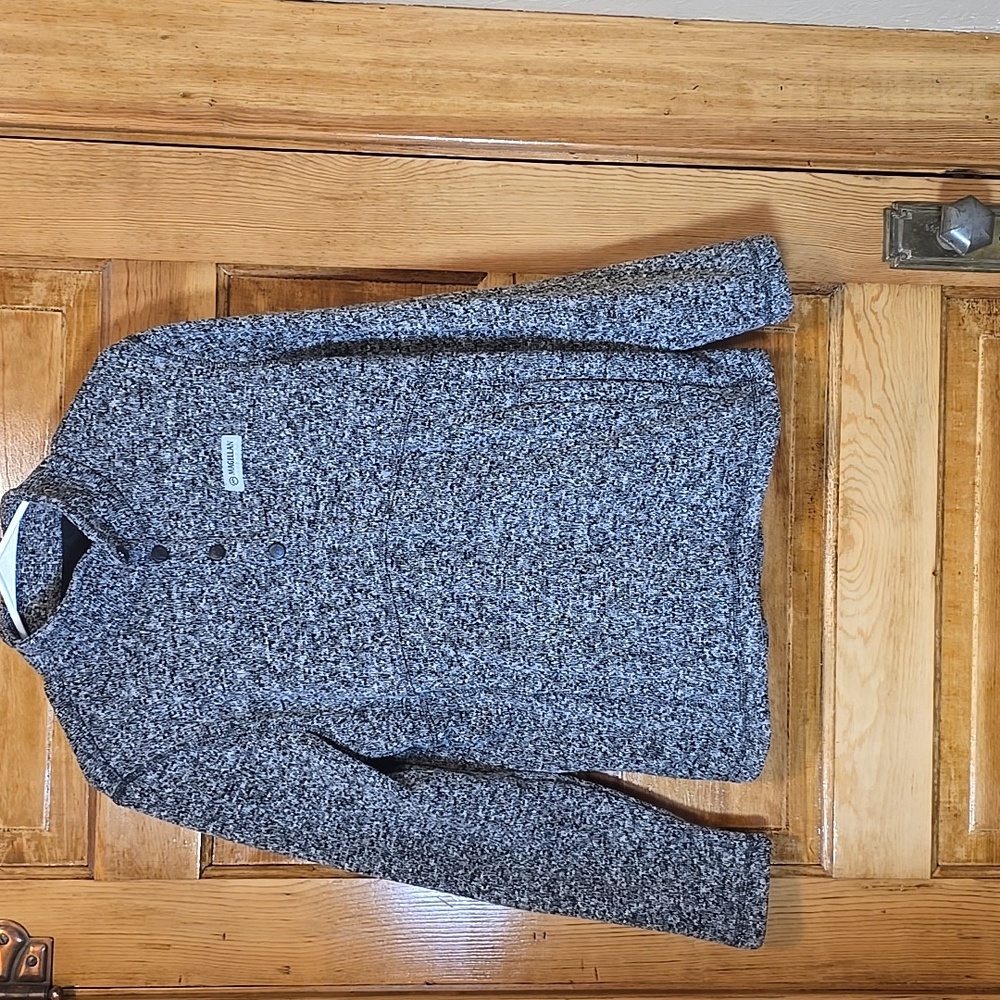 Magellan Outdoors Black and Gray Button-Up Sweater M - Picture 2 of 4